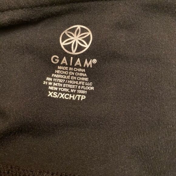 NWT GAIAM OM High-Waisted ColorblockLeggings - Picture 6 of 7